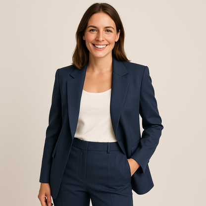 Costume Élégant Polyvalent Habillé Femme
