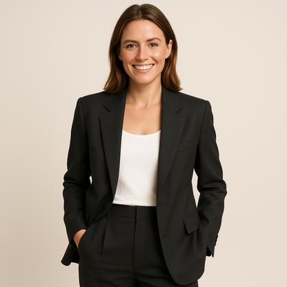 Costume Élégant Polyvalent Habillé Femme