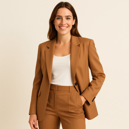 Costume Élégant Polyvalent Habillé Femme