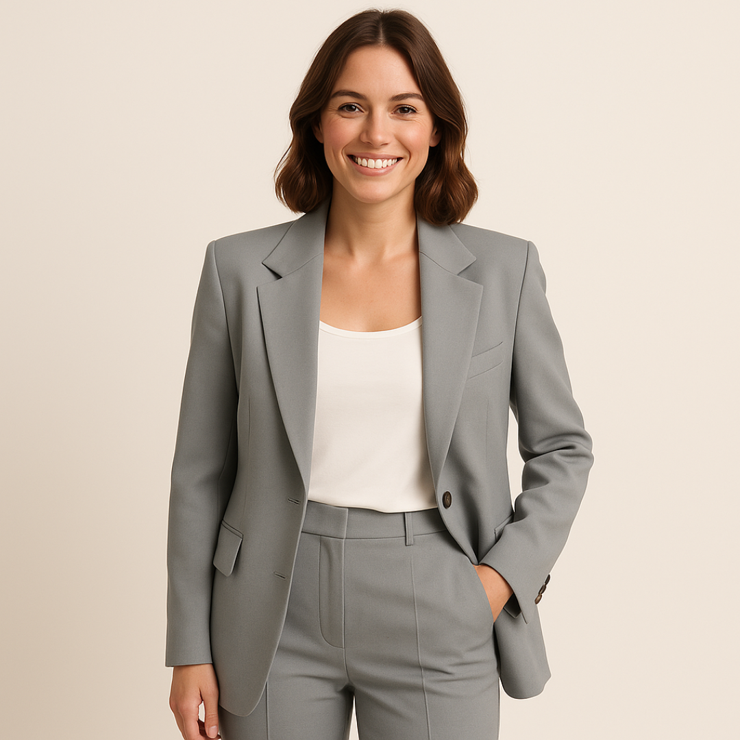 Costume Élégant Polyvalent Habillé Femme