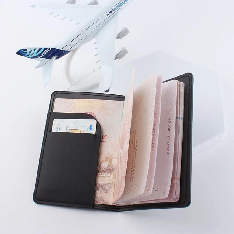 Etui Protège Passeport PU Personnalisé