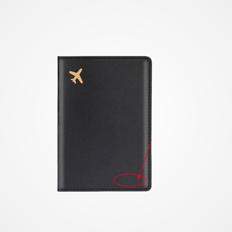 Etui Protège Passeport PU Personnalisé