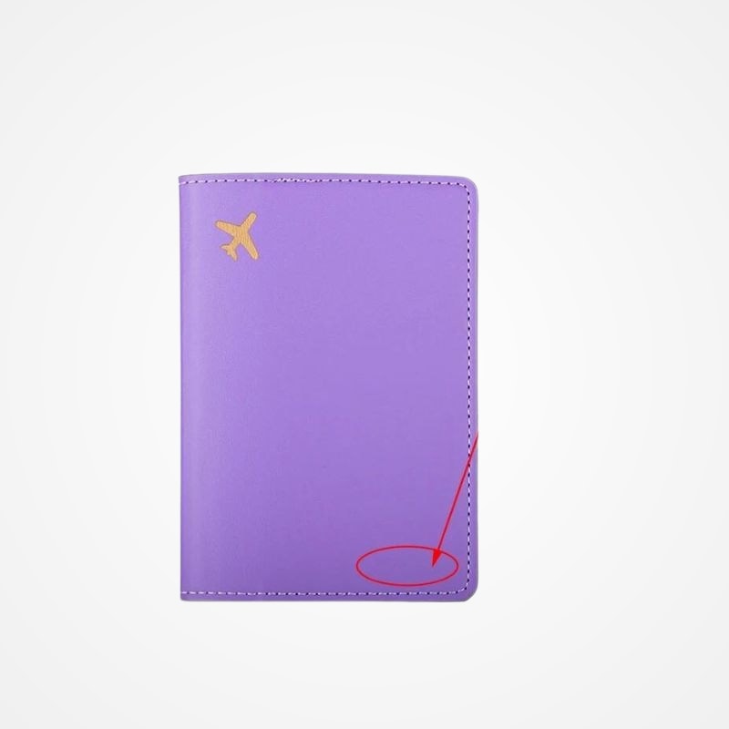 Etui Protège Passeport PU Personnalisé