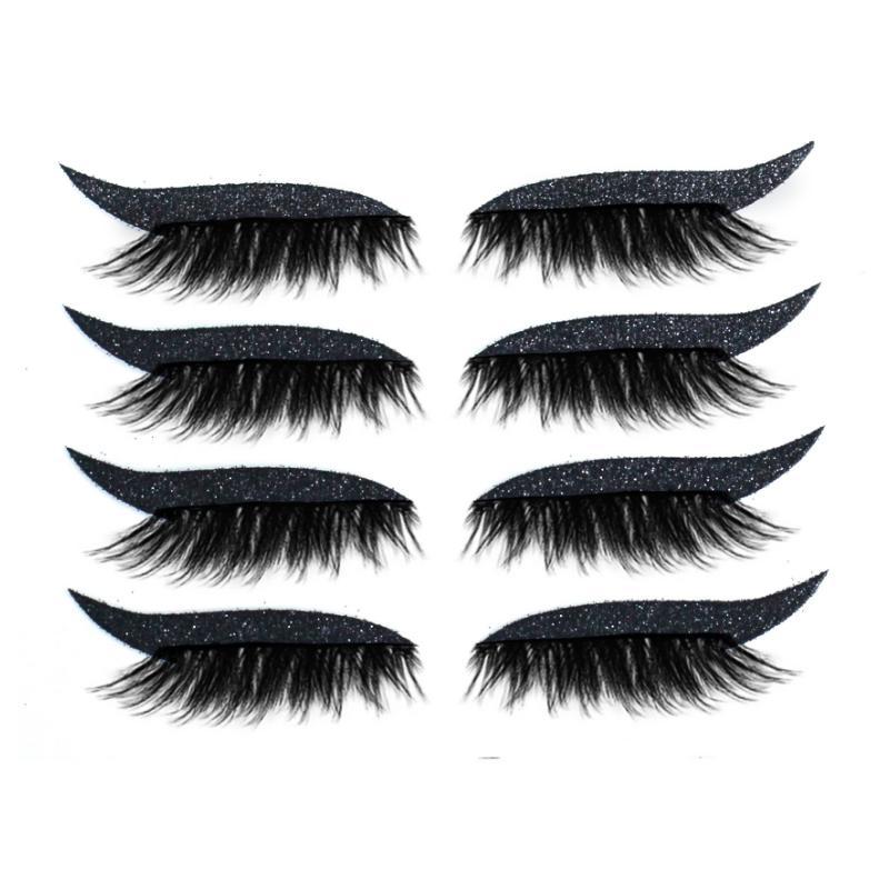 GlamEase - Autocollants Eyeliner Réutilisables Œil de Chat