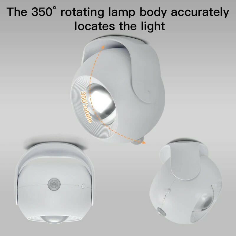 LumaGlow™ - Applique Murale LED Rechargeable Coucher de Soleil