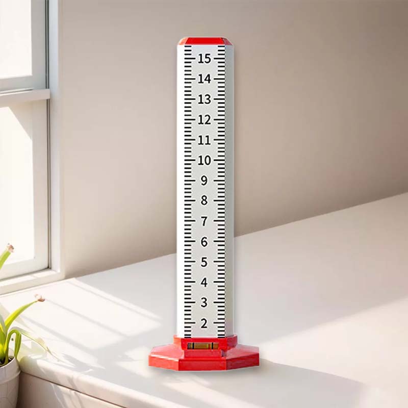 Règle de Marquage Hauteur avec Niveau Intégré et Fixation Magnétique
