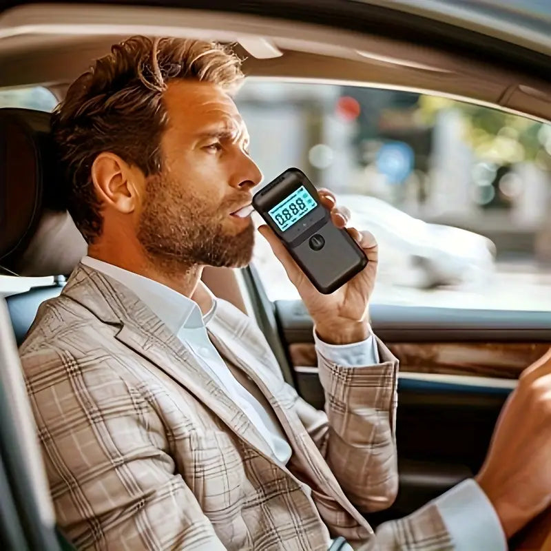 AlcoZen™ – Éthylotest Électronique Portable à Affichage LCD Précis