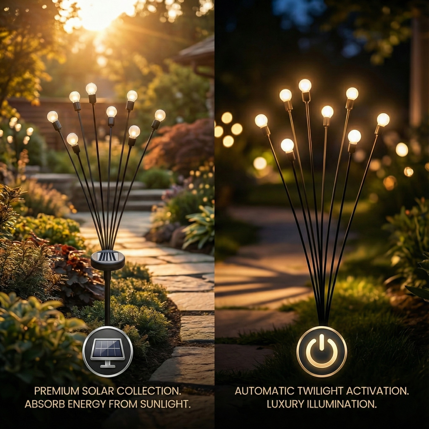 GlowNest - Transformez facilement votre jardin en soirées envoûtantes