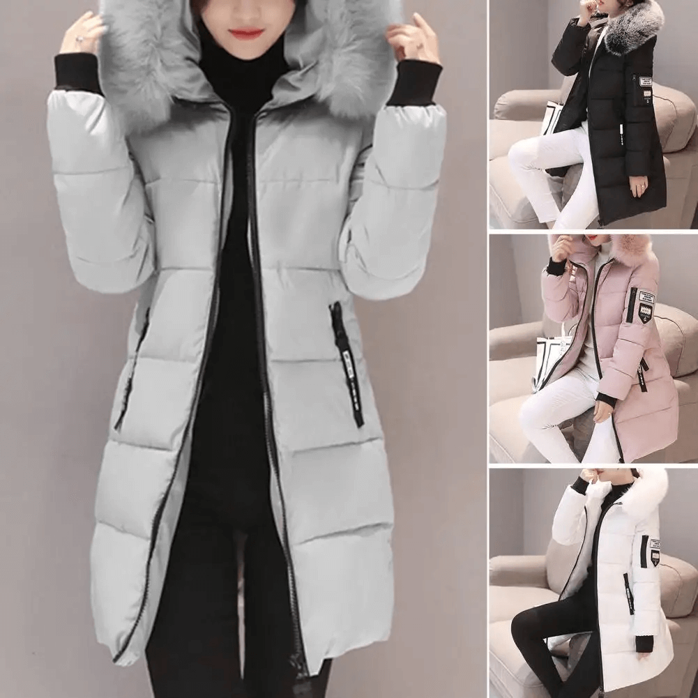 Manteau Coupe-Vent Femme – Blanc