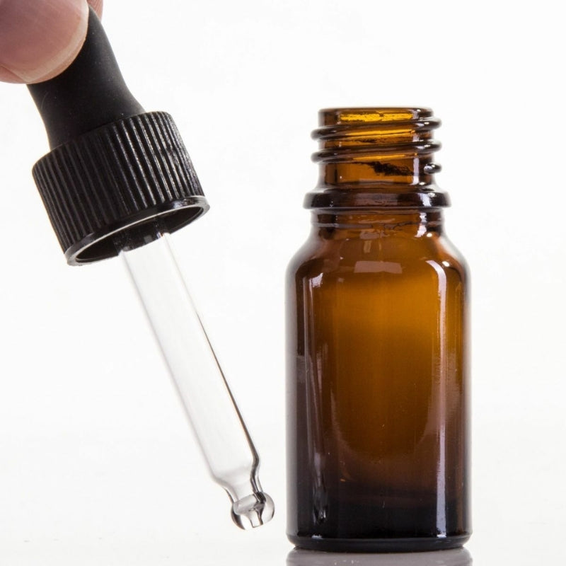 Flacon Pipette Verre Ambré 30ml pour Sérums & Huiles | Le Sac du Voyageur