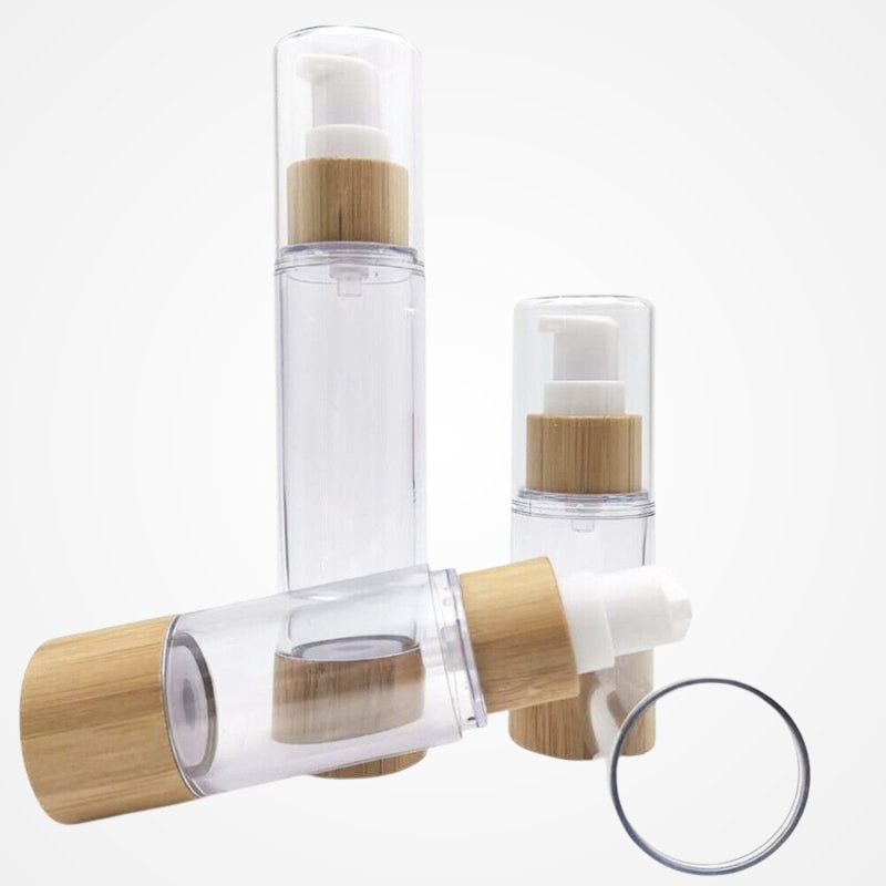 Flacon Pompe Voyage Rechargeable 50ml Anti-Fuite | Le Sac du Voyageur
