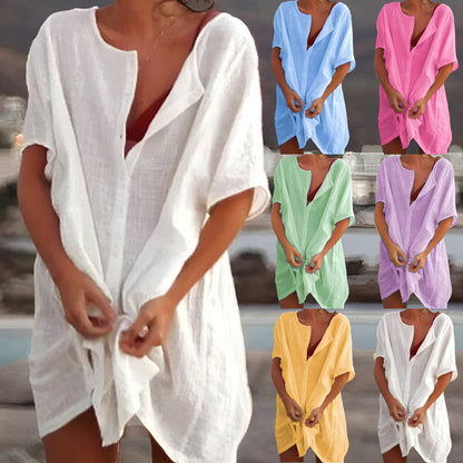 Robe Légère Fluide Respirante Femme