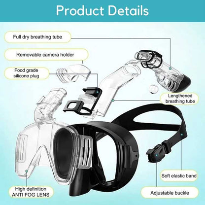 Masque de Plongée Pliable