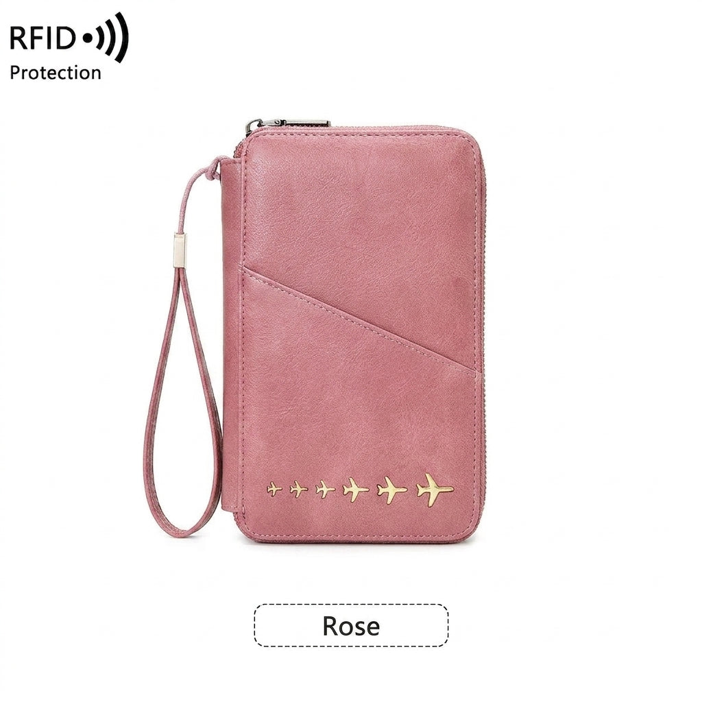 Zéphyr - Portefeuille Familial Anti-RFID Le Sac du Voyageur