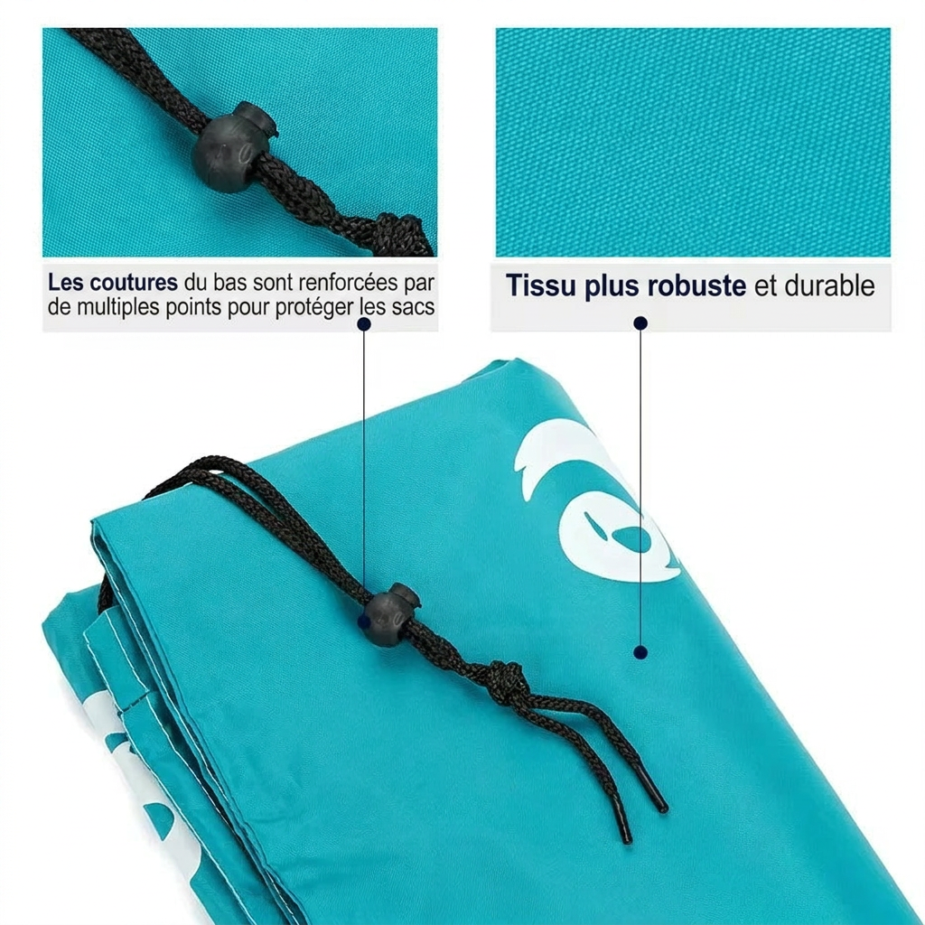 Zéphyr - Sac à Linge de Voyage Pliable Grande Capacité