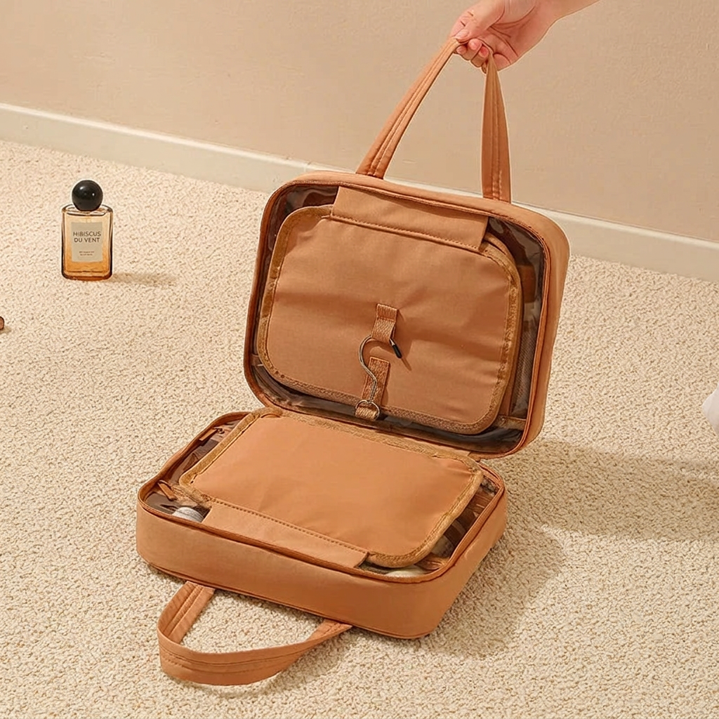 AETHER - Trousse de Toilette Suspendue Grande Capacité