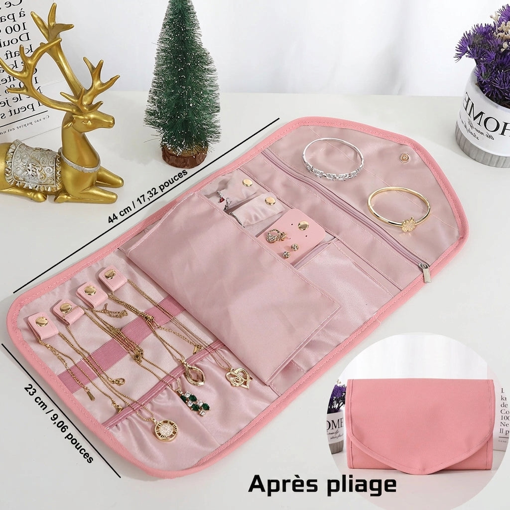 Alizé - Pochette de Voyage pour Bijoux Ajustable
