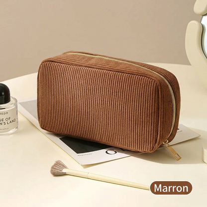 Trousse Maquillage Velours Côtelé – photo 6