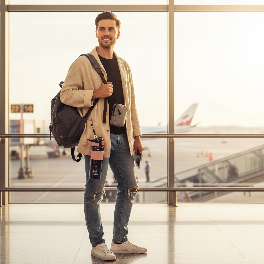 Gourde BulbChain Tritan avec paille intégrée 750ml | Le Sac du Voyageur