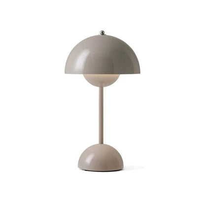 Lampe de Table LED Portative Flowerpot – coloris Gris
