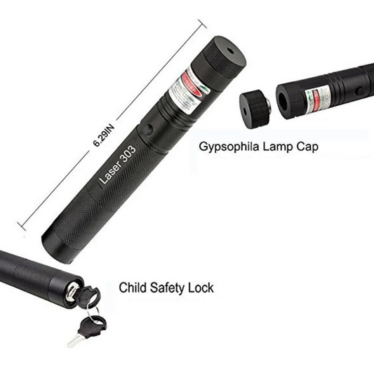 High-Intensity Portable Laser Pointer for Presentations & Outdoors