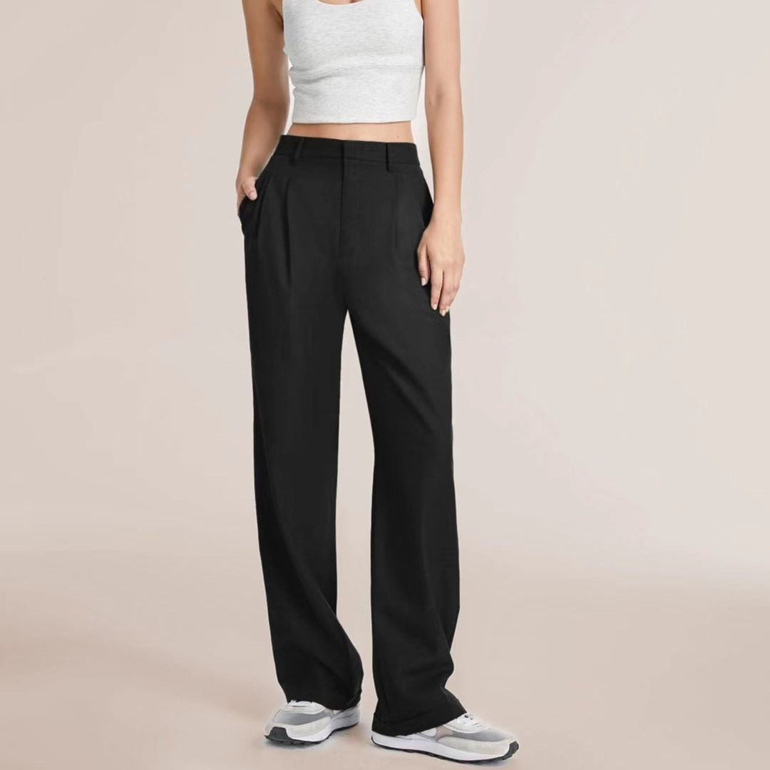 Pantalon Cintré Femme, jambe large