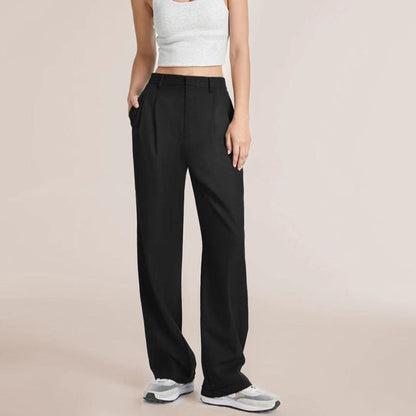 Pantalon Cintré Femme, jambe large
