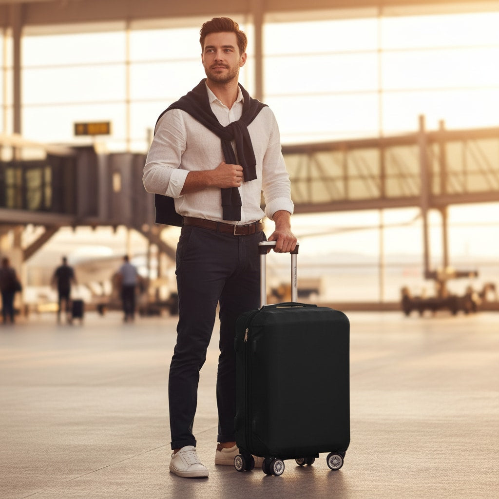 Housse De Valise Noire