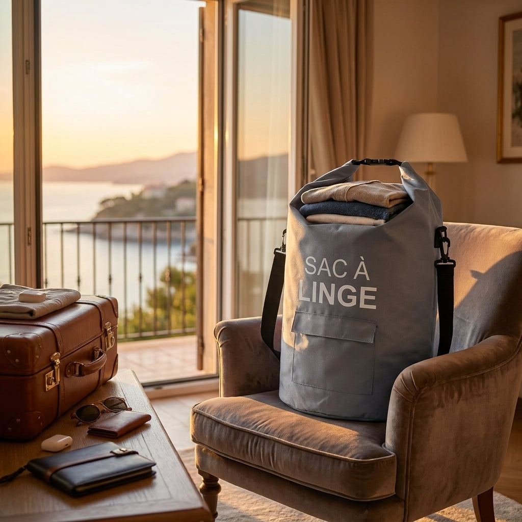 Zéphyr - Sac à Linge de Voyage Imperméable 71L