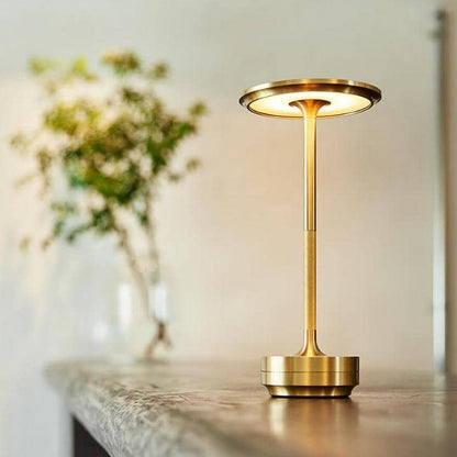 Lampe Portable LED Réglable – coloris Doré
