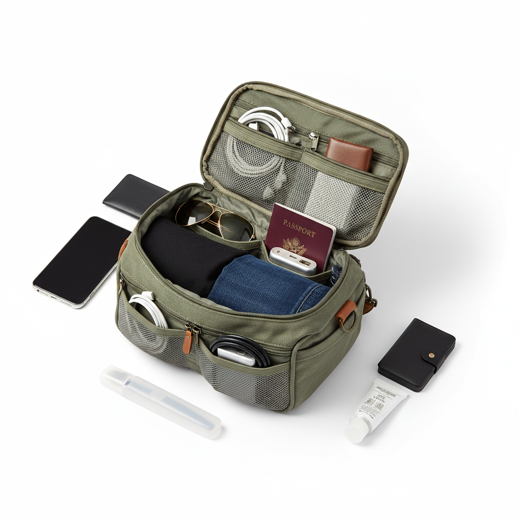 DELPHIS - Trousse De Toilette Originale Voyage