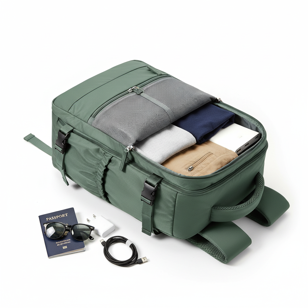 DUBHE - Sac à dos cabine avion 40x20x25 Ryanair