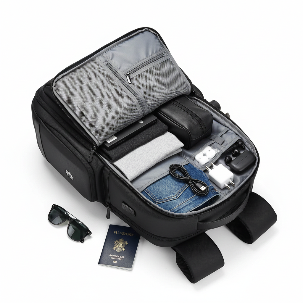 ELNATH - Sac À Dos Voyage Cabine Extensible