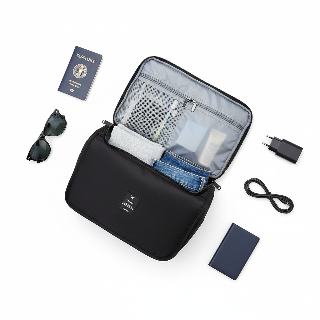 CAMINIA - Trousse De Toilette Pliable À Suspendre