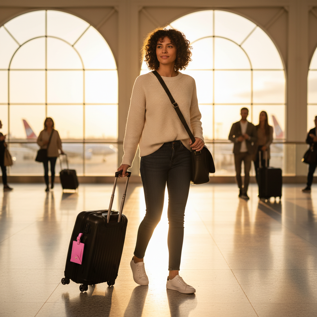 Porte Étiquette Pour Valise