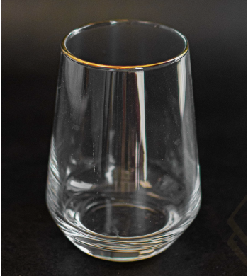 Set de 6 verres à eau Gold Touch 400ml