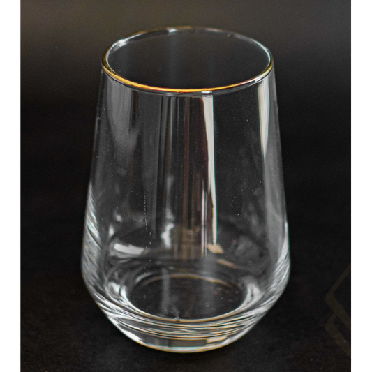 Set de 6 verres à eau Gold Touch 400ml