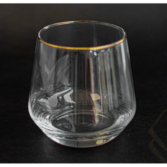 Set de 6 verres à eau Gold Touch 300ml
