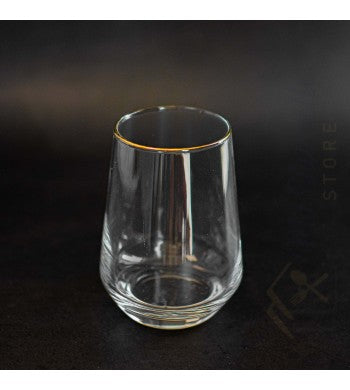 Set de 6 verres à eau Gold Touch 400ml