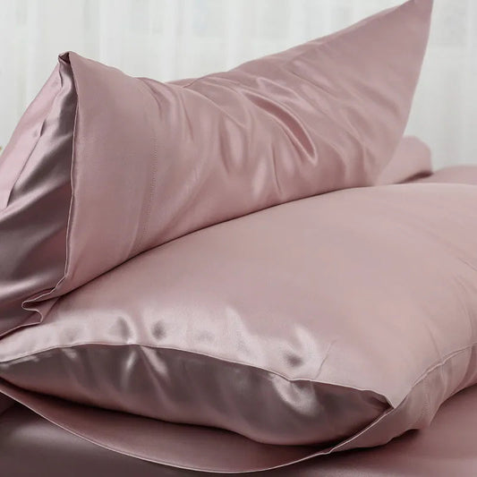 Mulberry Silk Pillowcase for Skin & Hair Health (Unisex) – coloris White
