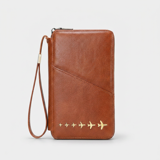 Zéphyr - Portefeuille Familial Anti-RFID Le Sac du Voyageur