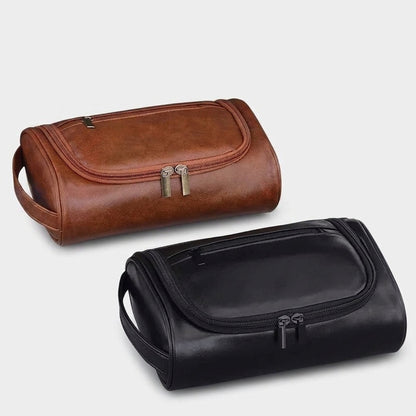 Trousse Toilette Cuir Homme – coloris Marron