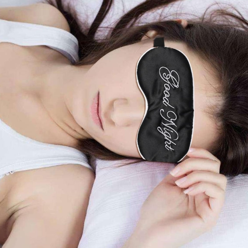 Masque Sommeil Satin Doux Obscurité Totale | Le Sac du Voyageur