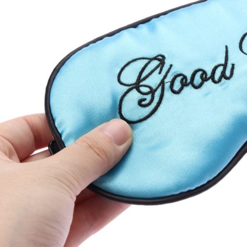 Masque Sommeil Satin Doux Obscurité Totale | Le Sac du Voyageur