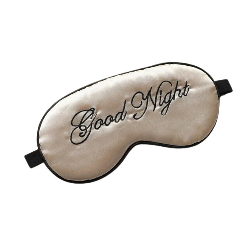 Masque Sommeil Satin Doux Obscurité Totale | Le Sac du Voyageur