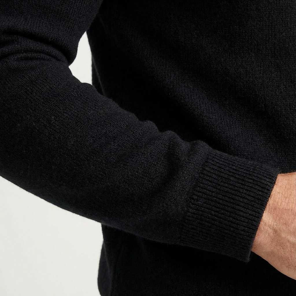 Pull Classique Polyvalent Homme, col zippé