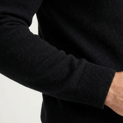 Pull Classique Polyvalent Homme, col zippé