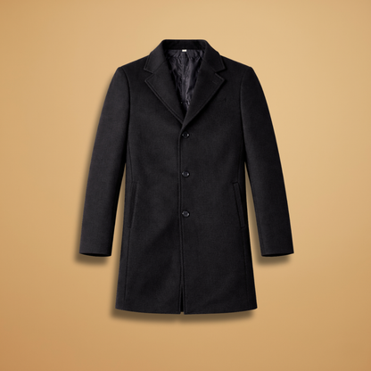 Manteau Classique Cintré Élégant Homme