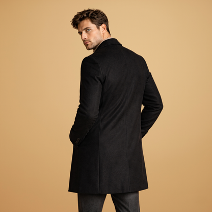 Manteau Classique Cintré Élégant Homme
