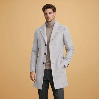 Manteau Classique Cintré Élégant Homme
